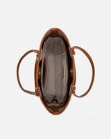 شنطة نسائية الفي اند كو باللون البني