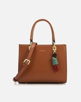 ‎ شنطة نسائية إمزوري كلاسيك بلون بني