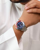 ‎ ساعة رجالية ستيل باللون الفضي | ZAS454M110511