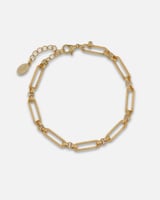 ‎ اسواره نسائيه بلون ذهبي بتصميم عصري | ZJB008L01