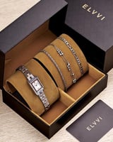 ‎ ساعة نسائية مع ٣ اسوار مجاناً