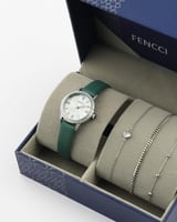 هدايا نسائية فينشي من ساعة جلد واساور