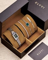 ‎ ساعة نسائية انيقة مع ٣ اسوار مجاناً