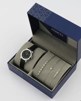 هدايا نسائية مميزة ساعة من الجلد وأساور