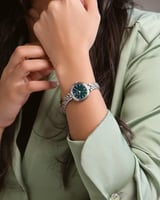 ساعة نسائية إمزوري ستيل باللون الفضي