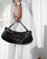 ‎ شنطة نسائية الفي اند كو باللون الأسود