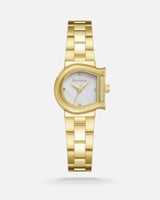 ساعة نسائية الفي اند كو ستيل باللون الذهبي
