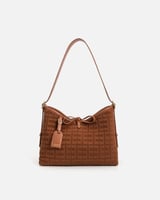 ‎ شنطة نسائيه إلڤي بتصميم عملي بلون بني | LBH003L0...