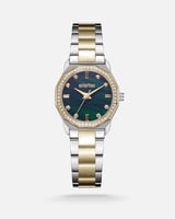 ‎ ساعة نسائيه ستيل بلون فضي وذهبي | TOS003L060806