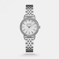 ‎ ساعة اليتير النسائية بسوار ستيل باللون الفضي | T...