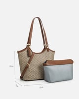 ‎ شنطه آن نسائيه كلاسيك باللون البني | NLH035F0744...