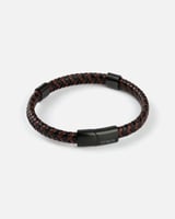 ‎ اسوره رجاليه من الجلد باللون الأسود والبني | ZRB...