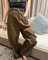 ‎ بنطلون نسائي الفي اند كو بتصميم عملي بلون بني