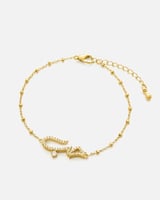 ‎ اسوارة نسائية فينشي بتصميم جذاب بلون ذهبي