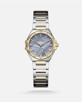 ‎ ساعة الفي نسائيه ستيل باللون الذهبي والفضي | LAS...