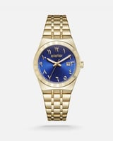 ‎ ساعة اليتير نسائيه بسير من الستيل بلون ذهبي | TA...