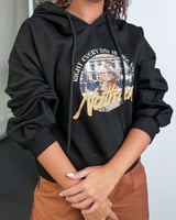 ‎ هودي نسائي الفي اند كو بتصميم مميز بلون أسود