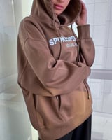 ‎ هودي نسائي الفي اند كو بتصميم مميز بلون بني