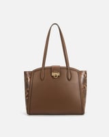 ‎ شنطة نسائيه ايمزوري من الجلد البني | ELH024F0701