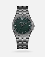 ‎ ساعة إلڤي رجالية ستيل باللون الرمادي | LAS071M04...