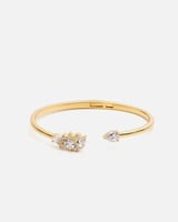 ‎ اسورة نسائية بتصميم فاخر بلون ذهبي | ZJB116L01