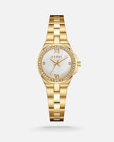 ‎ ساعة نسائية إلڤي بسير ستيل بلون ذهبي | LOS034L01...