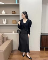 ‎ حذاء نسائي أنيق باللون الأسود