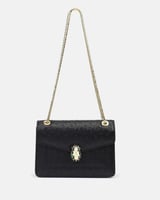 ‎ شنطة زايروس النسائية من الجلد بلون أسود | ZLH572...