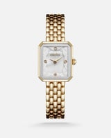 ‎ ساعة اليتير نسائيه بسير ستيل باللون الذهبي | TAA...