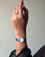 ‎ ساعة نسائية إلڤي بسير ستيل بلون فضي | LOS032L110...