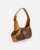 ‎ شنطة نسائية إمزوري بلون بني