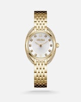 ‎ ساعة اليتير نسائيه بسوار ستيل باللون الذهبي | TO...