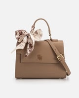 ‎ شنطة نسائية من الفي بلون بني