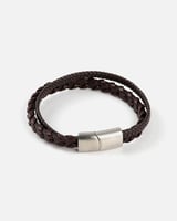 ‎ إسواره رجاليه من الجلد بلون بني | ZRB024M0207