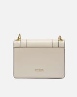 ‎ شنطة زايروس النسائي من الجلد الناعم بلون أبيض |...