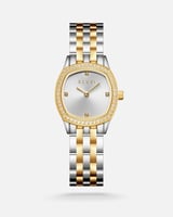 ‎ ساعة نسائيه إلڤي ستيل بلون فضي وذهبي | LOS064F06...