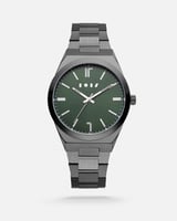 ‎ ساعة رجالية من آن بسير ستيل رمادي | NAS033M17081...