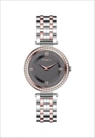 ‎ ساعة نسائية ستيل بتصميم انيق