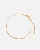 ‎ خلخال نسائي ذهبي بتصميم مميز