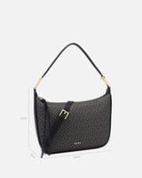 ‎ شنطه نسائيه بتصميم مميز باللون الأسود | NLH008F0...