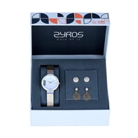 ‎ طقم زايروس هدايا نسائية يتكون من ساعة وحلق | SZA...