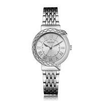 ‎ ساعة اليتير النسائية بتصميم كلاسيك مستوحى من جلد...