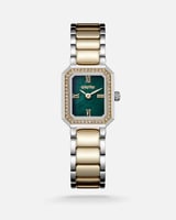 ‎ ساعة نسائيه ستيل بلون فضي وذهبي | TOS005L060806