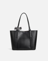 ‎ شنطة آن نسائيه من الجلد باللون الأسود | NLH041F0...