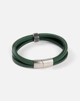 ‎ اسوره رجاليه من الجلد باللون الأخضر | ZRB006M110...