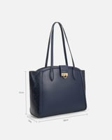 ‎ شنطة نسائيه ايمزوري من الجلد الأزرق | ELH024F050...