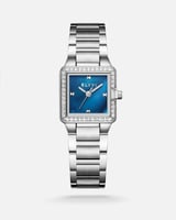 ‎ ساعة نسائية ستيل باللون الفضي | إلڤي