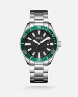 ‎ ساعة رجالية ستيل باللون الفضي