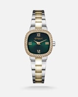 ‎ ساعة نسائيه ستيل بلون ذهبي وفضي | EOS012L060806