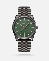 ‎ ساعة رجاليه من إلڤي باللون الأسود | LAS041M17081...